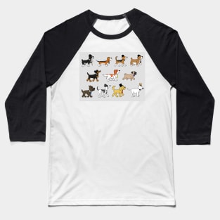 Canine Comedians Baseball T-Shirt